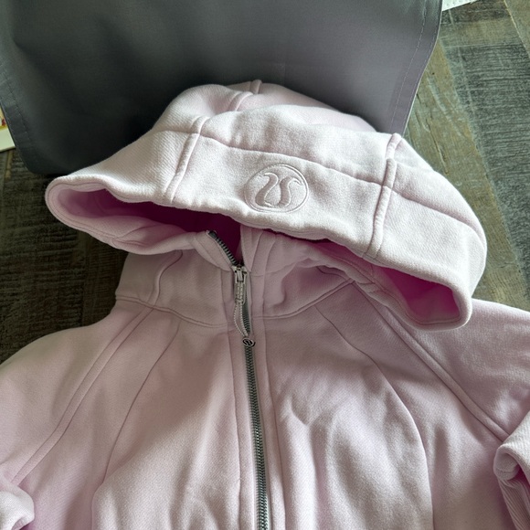 Lululemon Scuba Full-Zip Hoodie Meadowsweet Pink Size 8 - Picture 2 of 6